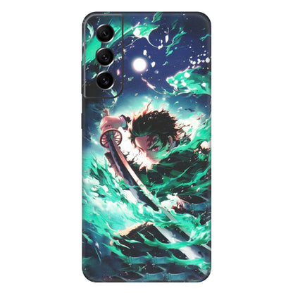 Samsung A/S Series Phone Skins (All Models) - Sword Fighter Anime - Matte Finish (M-29) Samsung Galaxy S21 FE 5G