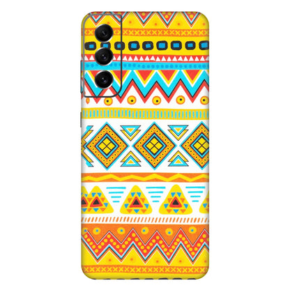 Samsung A/S Series Phone Skins (All Models) - Mexican Abstract - Matte Finish (M-71) Samsung Galaxy S21 FE 5G
