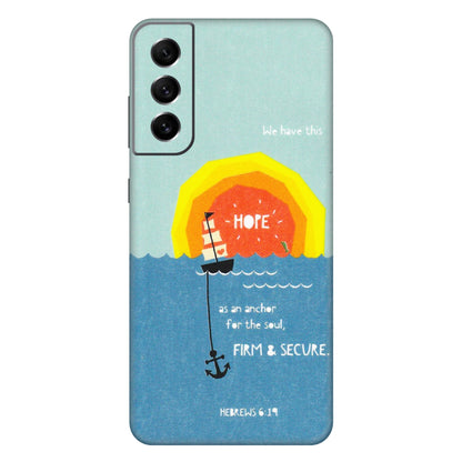 Samsung A/S Series Phone Skins (All Models) - A Beautiful Sunset of Hope - Matte Finish (M-75) Samsung Galaxy S21 FE 5G