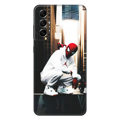 Samsung A/S Series Phone Skins (All Models) - Sportsman Spider Man - Matte Finish (M-94) Samsung Galaxy S21 FE 5G
