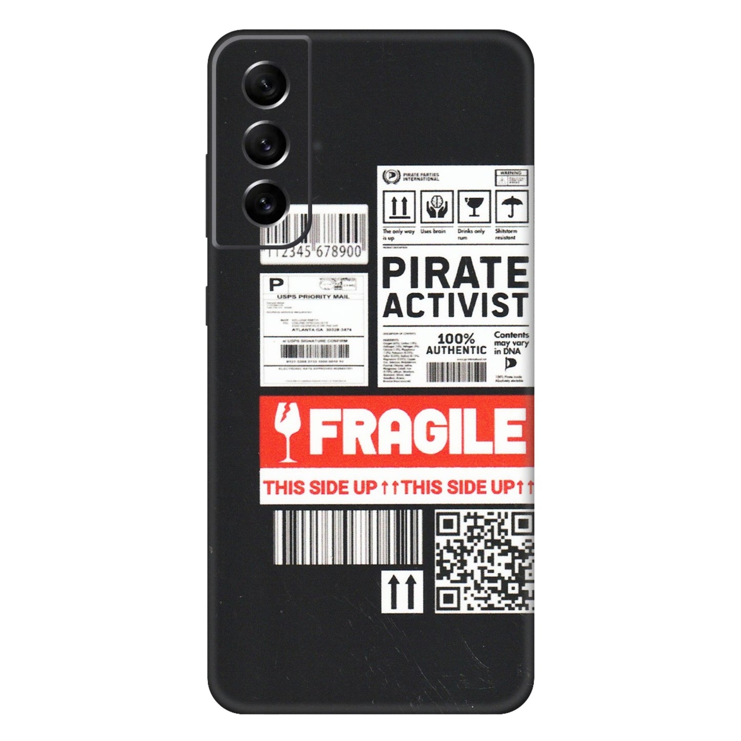 Samsung A/S Series Phone Skins (All Models) - Handle With Care - Matte Finish (M-99) Samsung Galaxy S21 FE 5G