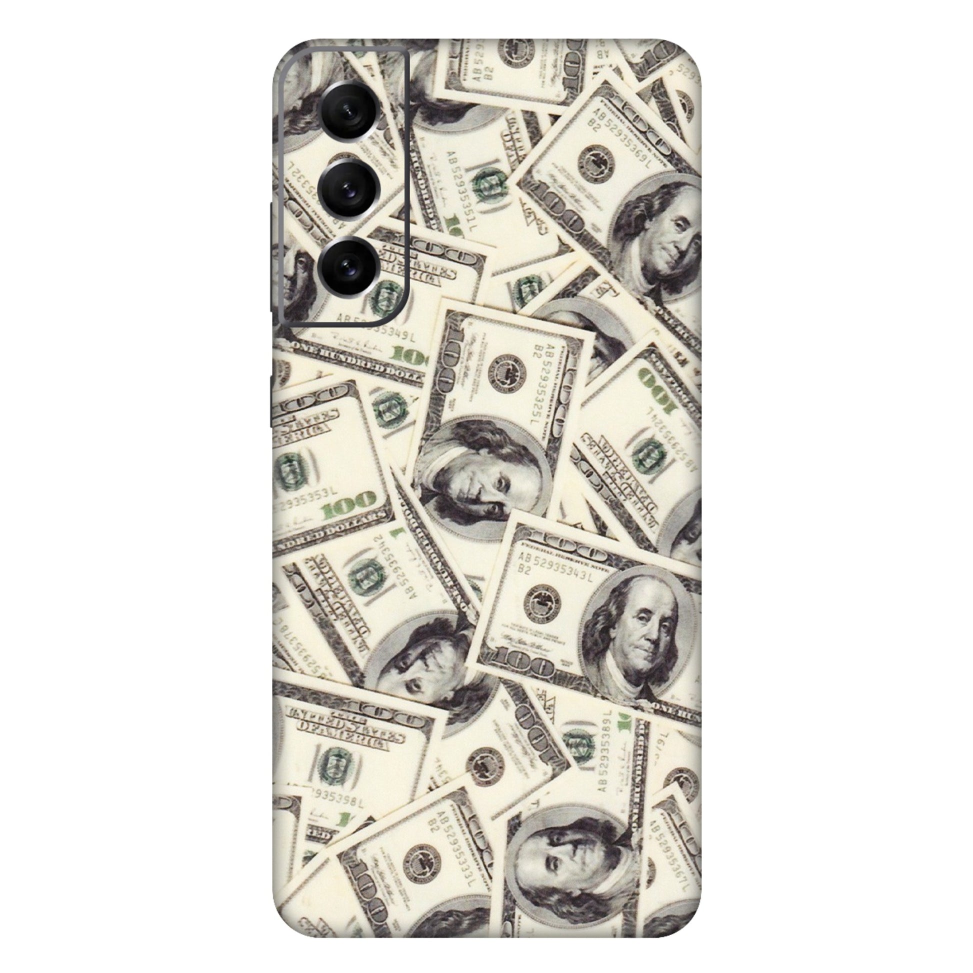 Samsung A/S Series Phone Skins (All Models) - Dollar Lover - Transparent Finish (T-17) Samsung Galaxy S21 FE 5G
