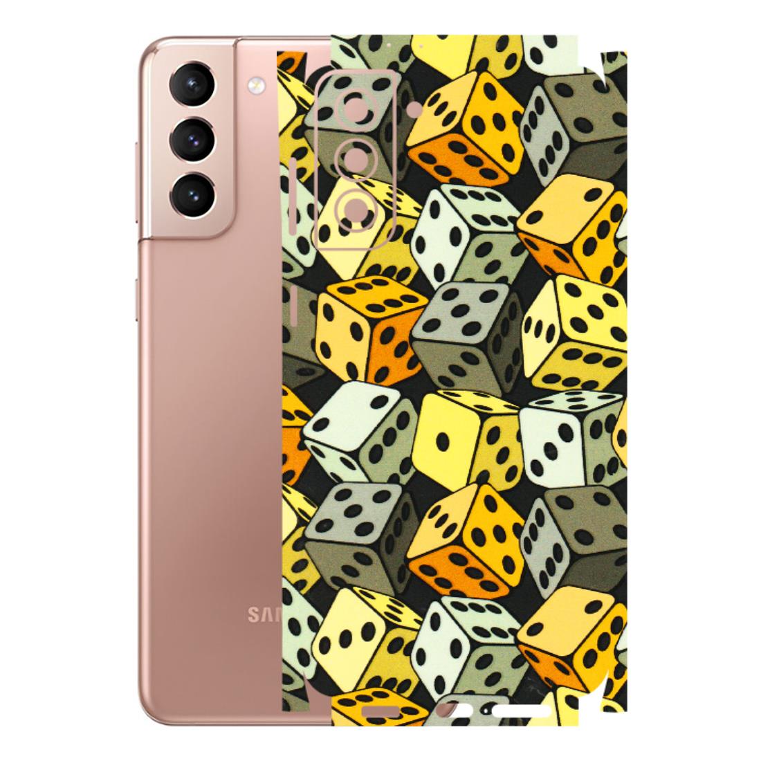 Samsung A/S Series Phone Skins (All Models) - Dices Of Life - 3D Embossed Finish (L-04) Samsung Galaxy S21 Plus 5G