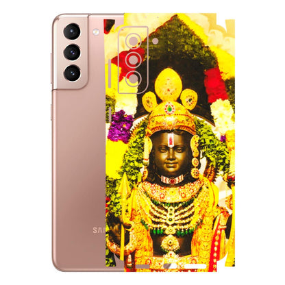 Samsung A/S Series Phone Skins (All Models) - Ram Lalla Ayodhya - 3D Embossed Finish (L-103) Samsung Galaxy S21 Plus 5G