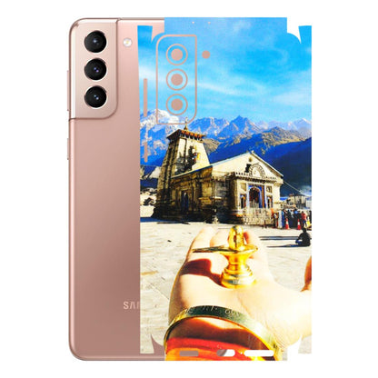 Samsung A/S Series Phone Skins (All Models) - Beauty of Kedarnath - 3D Embossed Finish (L-108) Samsung Galaxy S21 Plus 5G