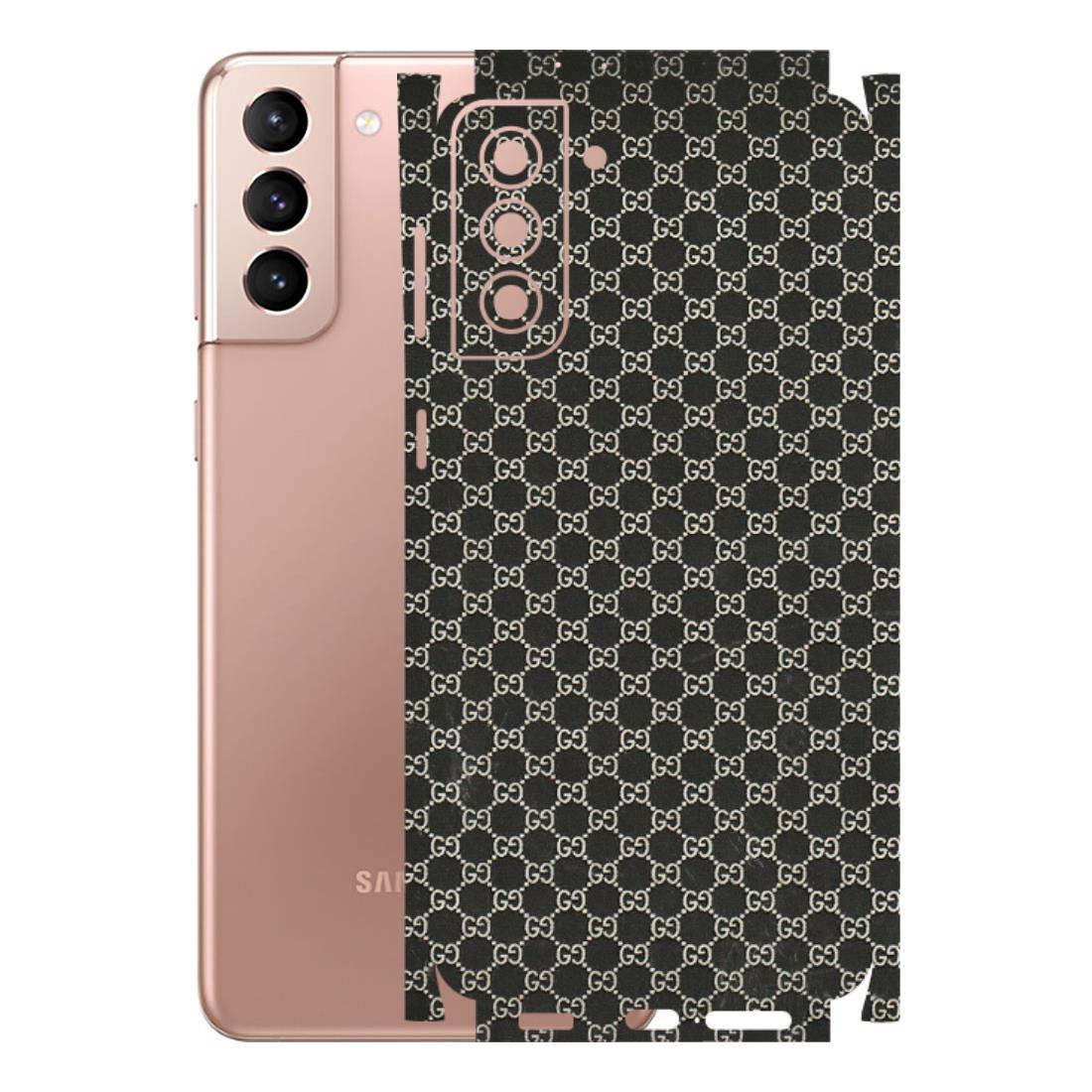Samsung A/S Series Phone Skins (All Models) - Black G Print - 3D Embossed Finish (L-109) Samsung Galaxy S21 Plus 5G