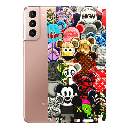 Samsung A/S Series Phone Skins (All Models) - More Mickey Mouses - 3D Embossed Finish (L-118) Samsung Galaxy S21 Plus 5G