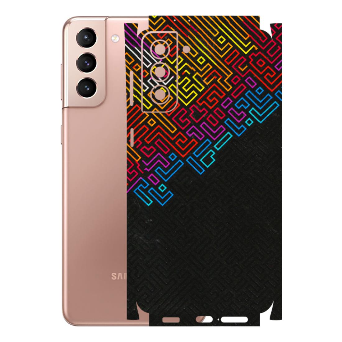 Samsung A/S Series Phone Skins (All Models) - Dotme Pattern Art - 3D Embossed Finish (L-121) Samsung Galaxy S21 Plus 5G