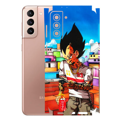 Samsung A/S Series Phone Skins (All Models) - Vegeta - 3D Embossed Finish (L-136) Samsung Galaxy S21 Plus 5G