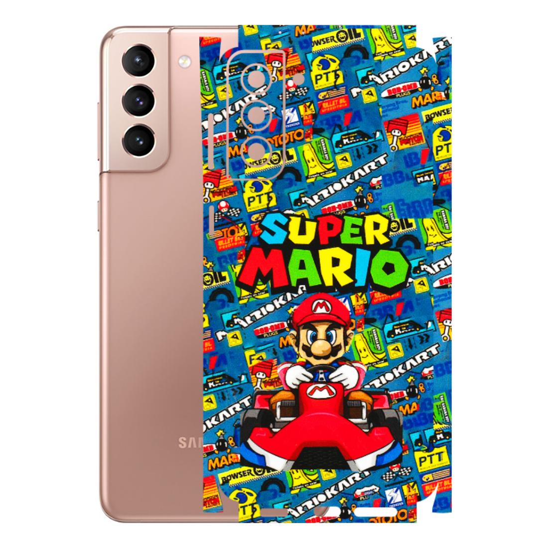 Samsung A/S Series Phone Skins (All Models) - Super Mario Kart - 3D Embossed Finish (L-140) Samsung Galaxy S21 Plus 5G
