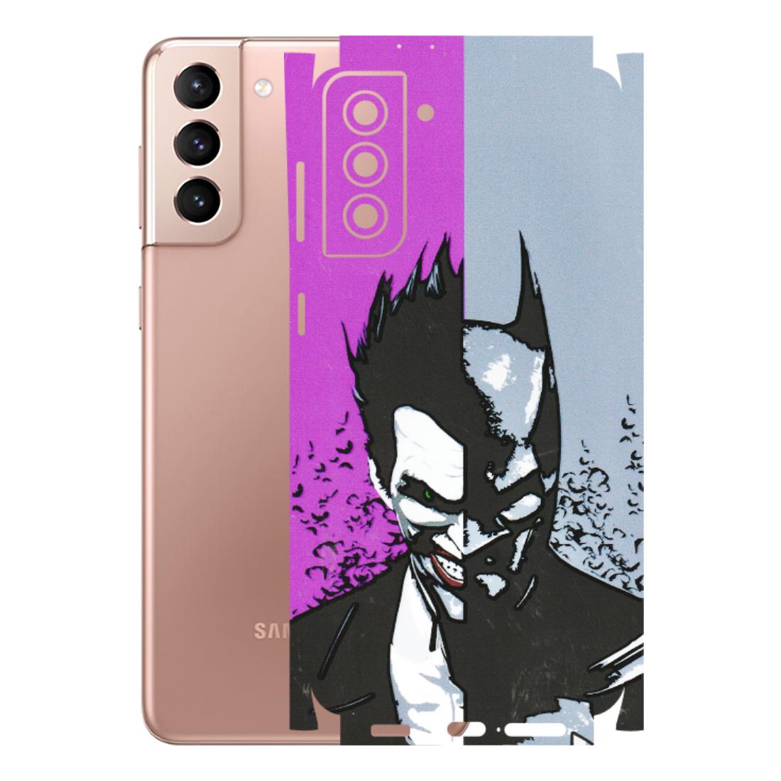 Samsung A/S Series Phone Skins (All Models) - Batman & Joker - 3D Embossed Finish (L-143) Samsung Galaxy S21 Plus 5G