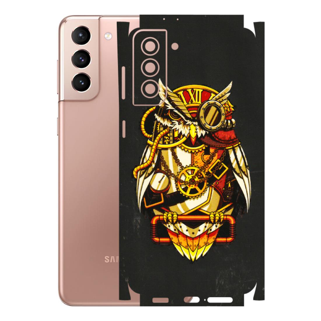Samsung A/S Series Phone Skins (All Models) - Classy Smart Owl - 3D Embossed Finish (L-144) Samsung Galaxy S21 Plus 5G