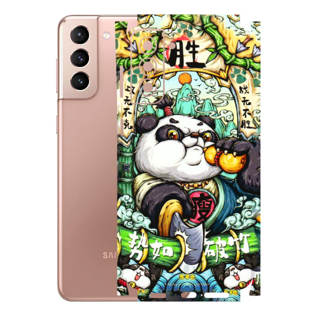 Samsung A/S Series Phone Skins (All Models) - Royal Rich Panda - 3D Embossed Finish (L-170) Samsung Galaxy S21 Plus 5G