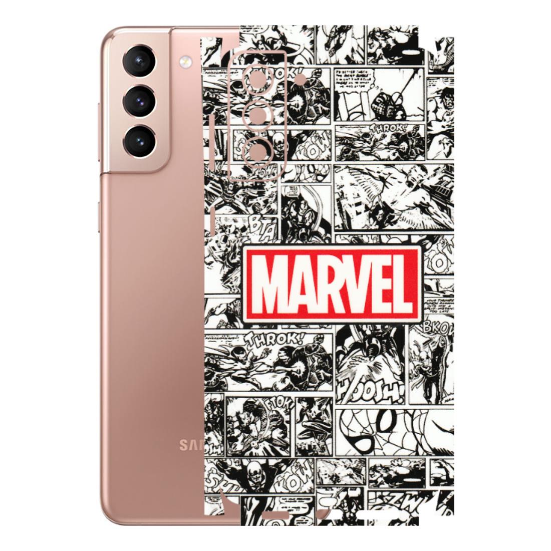 Samsung A/S Series Phone Skins (All Models) - Marvel Comic - 3D Embossed Finish (L-171) Samsung Galaxy S21 Plus 5G