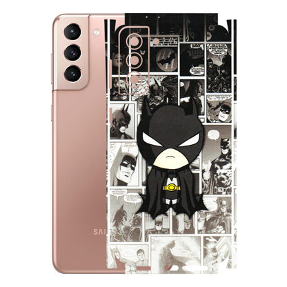 Samsung A/S Series Phone Skins (All Models) - Toon Batman - 3D Embossed Finish (L-182) Samsung Galaxy S21 Plus 5G