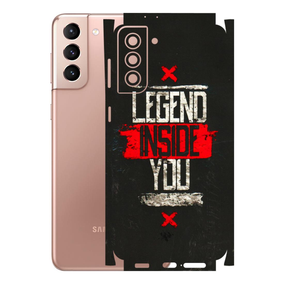 Samsung A/S Series Phone Skins (All Models) - Legend Inside You - 3D Embossed Finish (L-186) Samsung Galaxy S21 Plus 5G