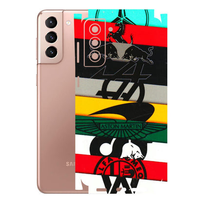 Samsung A/S Series Phone Skins (All Models) - Multi Designer Brands - 3D Embossed Finish (L-187) Samsung Galaxy S21 Plus 5G