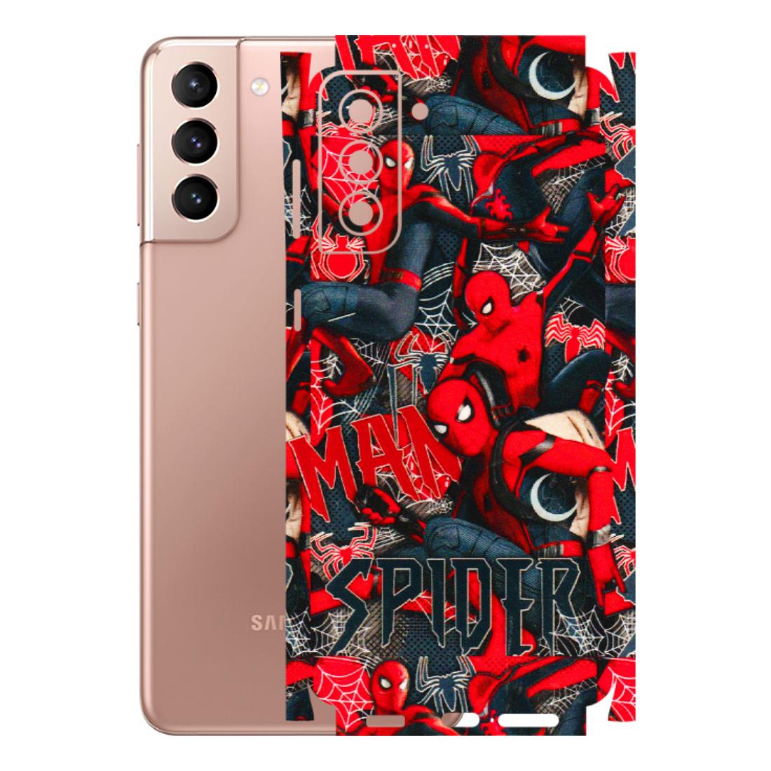 Samsung A/S Series Phone Skins (All Models) - SpiderMan Cool - 3D Embossed Finish (L-188) Samsung Galaxy S21 Plus 5G