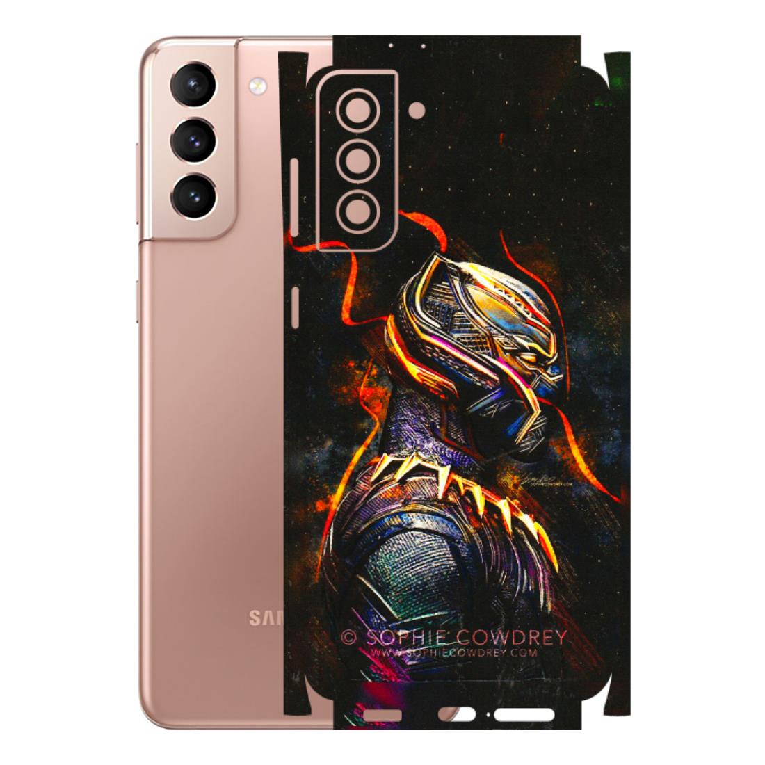 Samsung A/S Series Phone Skins (All Models) - Black Panther - 3D Embossed Finish (L-190) Samsung Galaxy S21 Plus 5G