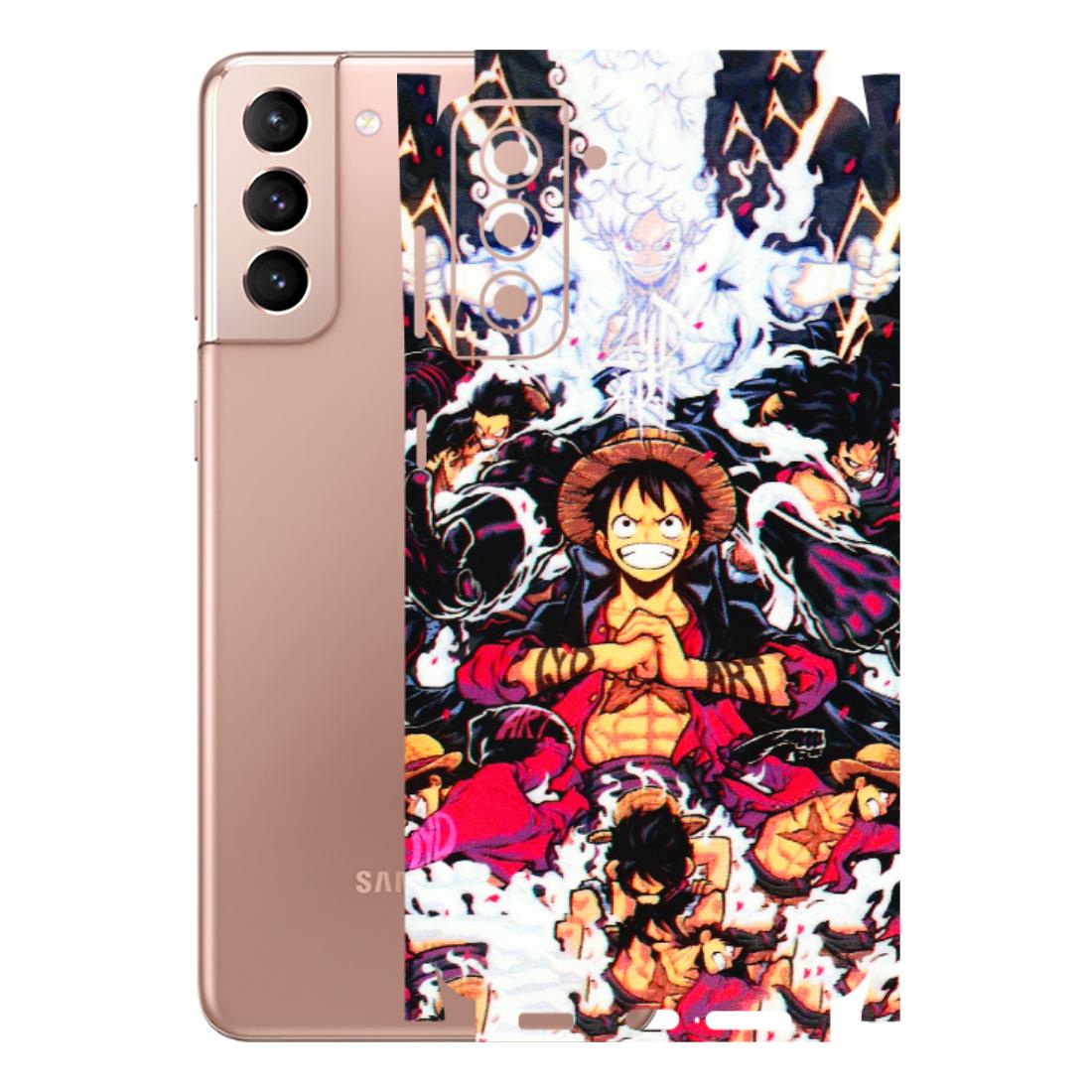 Samsung A/S Series Phone Skins (All Models) - Luffy Anime Character - 3D Embossed Finish (L-203) Samsung Galaxy S21 Plus 5G