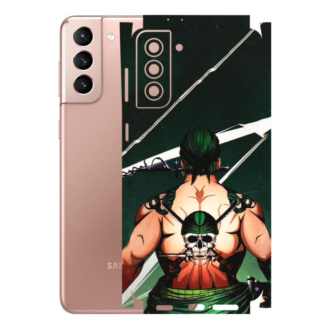 Samsung A/S Series Phone Skins (All Models) - Zoro Anime - 3D Embossed Finish (L-23) Samsung Galaxy S21 Plus 5G