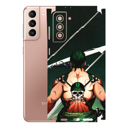 Samsung A/S Series Phone Skins (All Models) - Zoro Anime - 3D Embossed Finish (L-23) Samsung Galaxy S21 Plus 5G