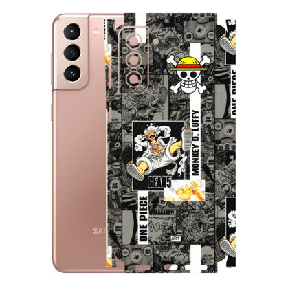 Samsung A/S Series Phone Skins (All Models) - Cuffy Anime MonkeyCamic - 3D Embossed Finish (L-242) Samsung Galaxy S21 Plus 5G