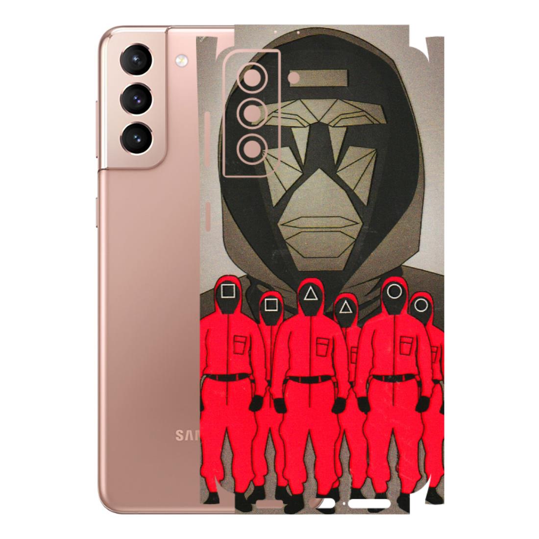 Samsung A/S Series Phone Skins (All Models) - Squid Game Hero - 3D Embossed Finish (L-245) Samsung Galaxy S21 Plus 5G