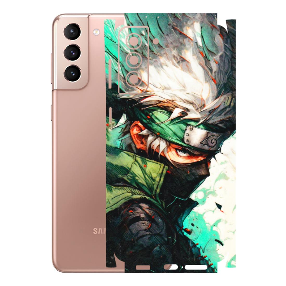 Samsung A/S Series Phone Skins (All Models) - Kakashi Side Profile - 3D Embossed Finish (L-249) Samsung Galaxy S21 Plus 5G