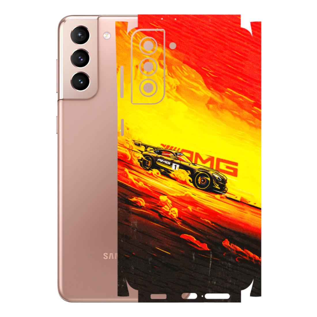 Samsung A/S Series Phone Skins (All Models) - AMG Car Speed Cover - 3D Embossed Finish (L-256) Samsung Galaxy S21 Plus 5G