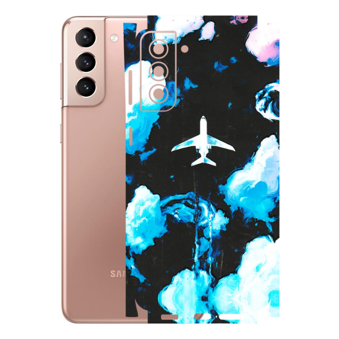 Samsung A/S Series Phone Skins (All Models) - Travel In Airline - 3D Embossed Finish (L-264) Samsung Galaxy S21 Plus 5G