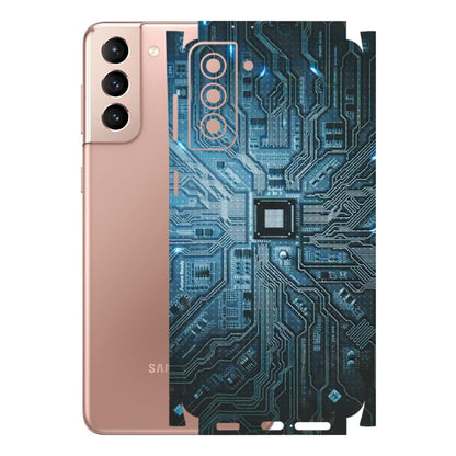 Samsung A/S Series Phone Skins (All Models) - Original Circuit - 3D Embossed Finish (L-267) Samsung Galaxy S21 Plus 5G