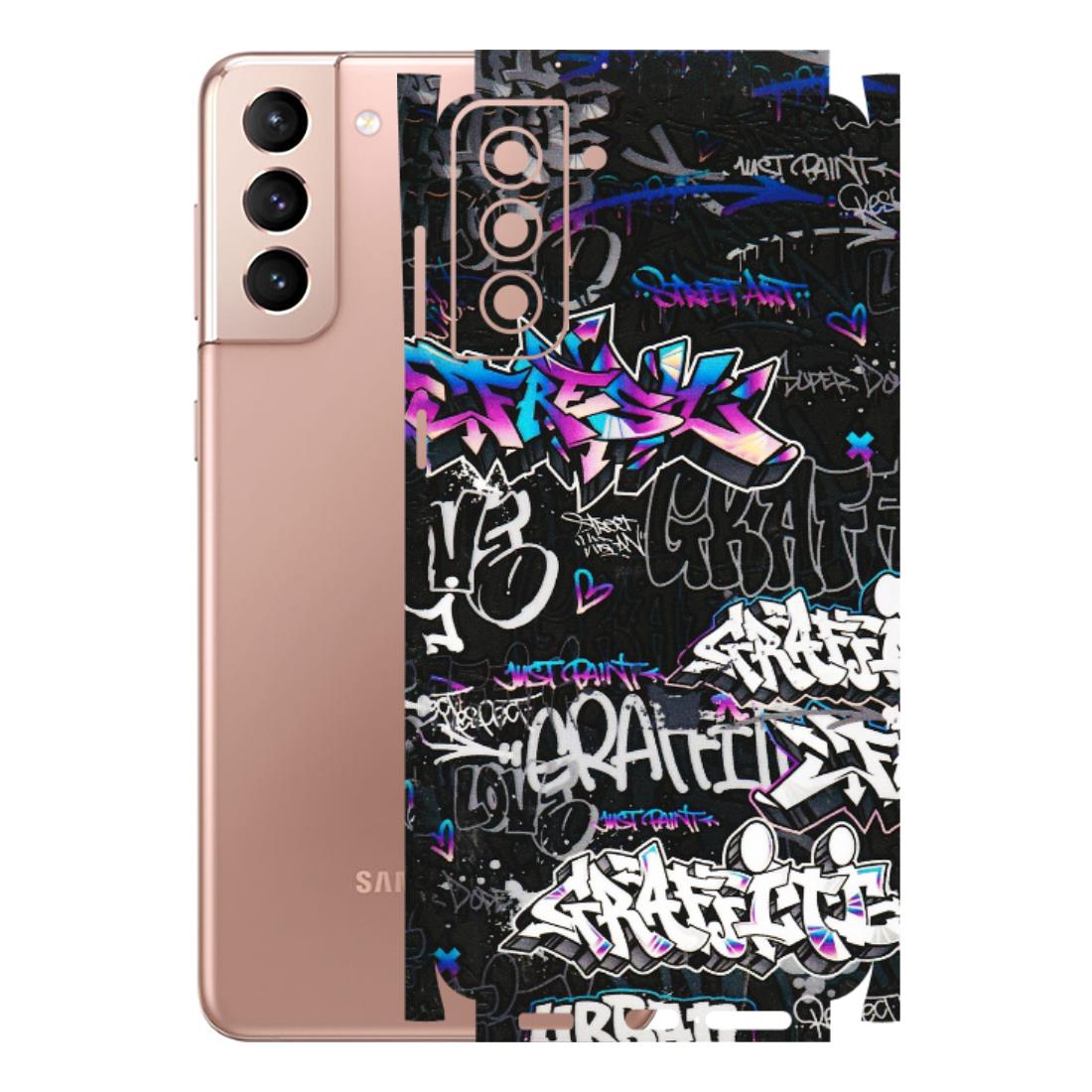 Samsung A/S Series Phone Skins (All Models) - Graffiti Killer - 3D Embossed Finish (L-274) Samsung Galaxy S21 Plus 5G