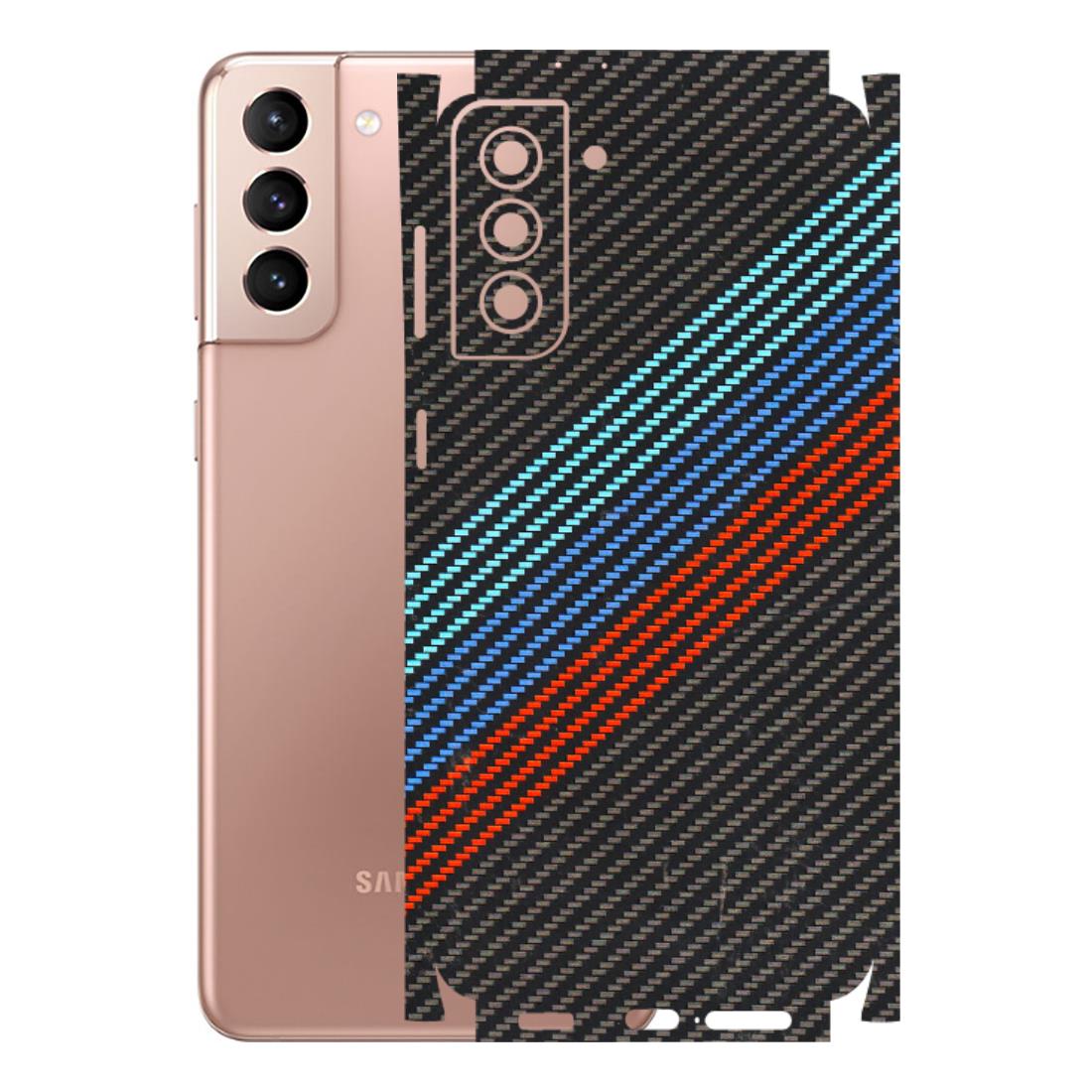Samsung A/S Series Phone Skins (All Models) - Carbon BM - 3D Embossed Finish (L-302) Samsung Galaxy S21 Plus 5G