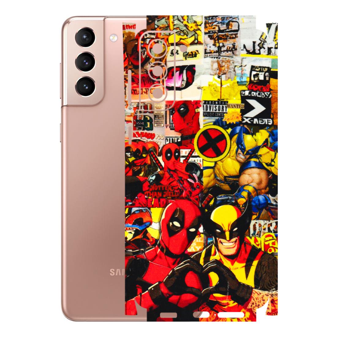 Samsung A/S Series Phone Skins (All Models) - Spidy Wolverine - 3D Embossed Finish (L-310) Samsung Galaxy S21 Plus 5G