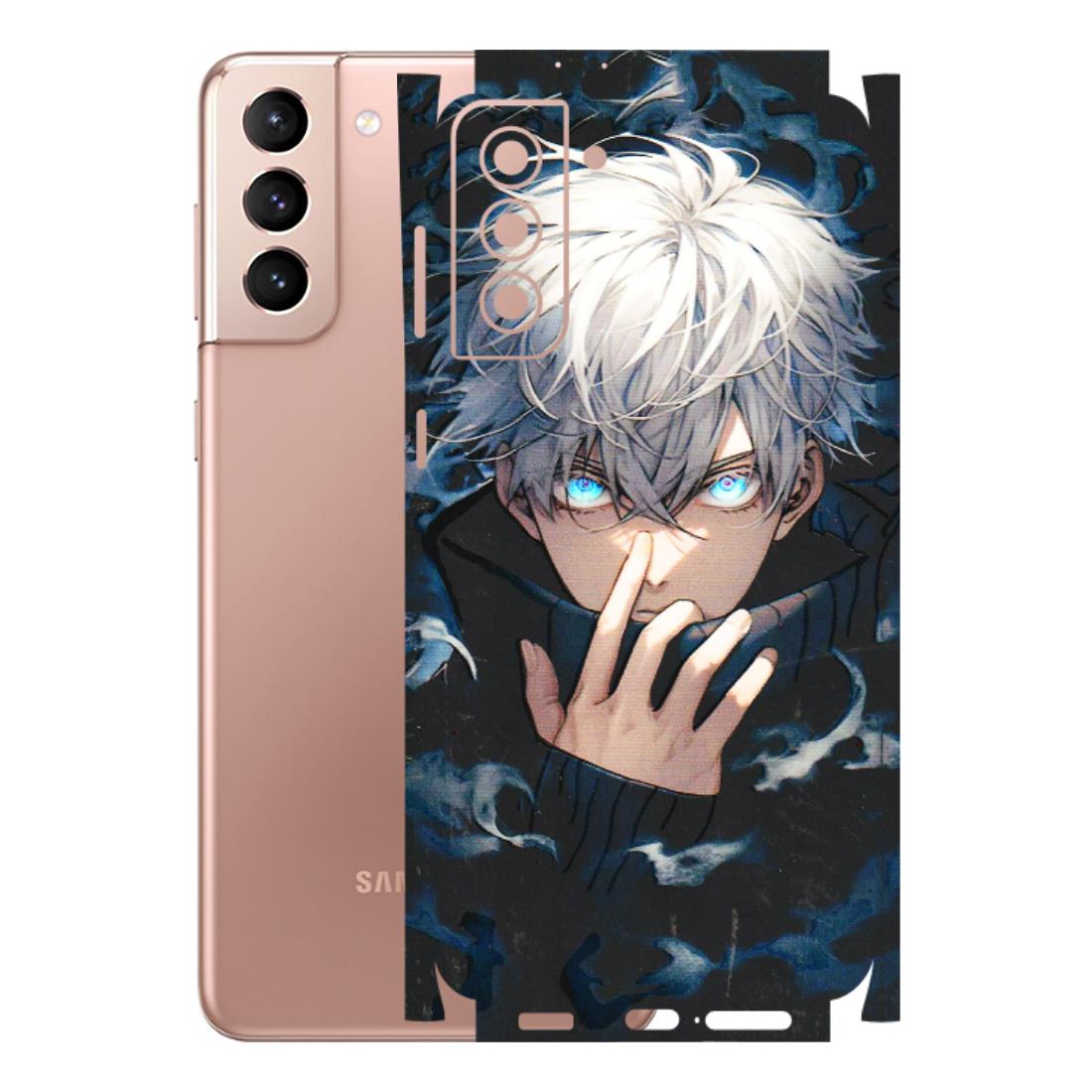 Samsung A/S Series Phone Skins (All Models) - New Jujutsu Kaisen Anime - 3D Embossed Finish (L-313) Samsung Galaxy S21 Plus 5G