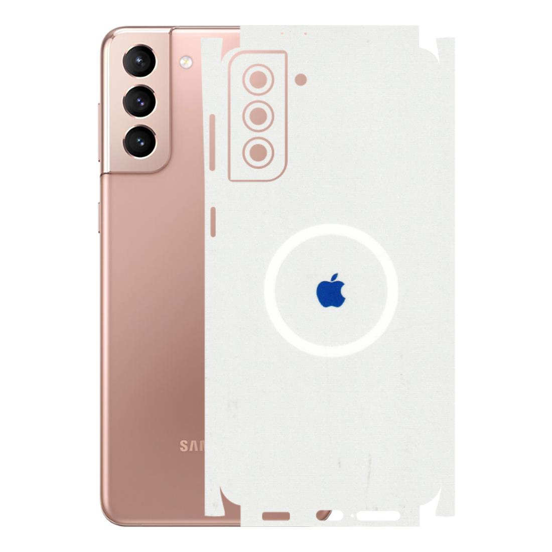 Samsung A/S Series Phone Skins (All Models) - iPhone Magsafe Logo - 3D Embossed Finish (L-320) Samsung Galaxy S21 Plus 5G