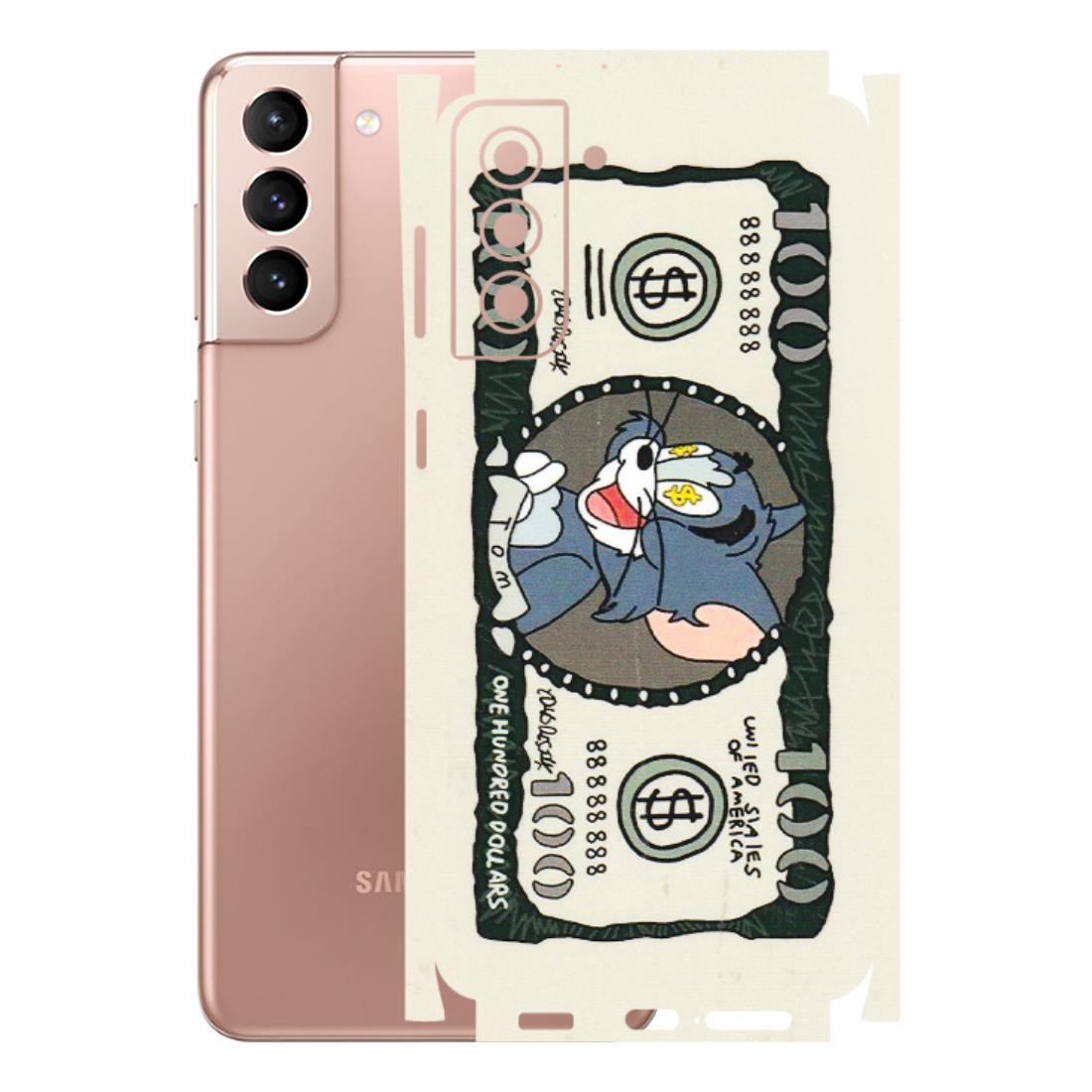 Samsung A/S Series Phone Skins (All Models) - Tom Hundred Dollar - 3D Embossed Finish (L-324) Samsung Galaxy S21 Plus 5G