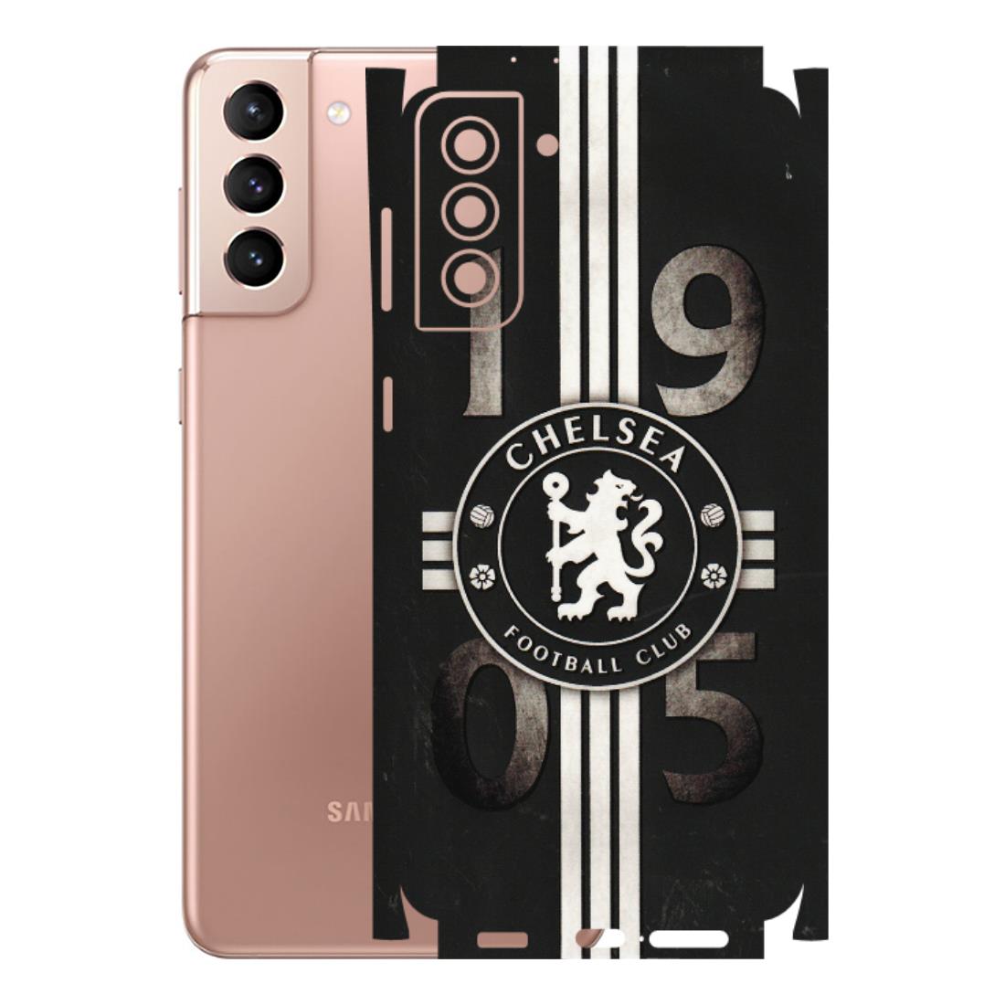 Samsung A/S Series Phone Skins (All Models) - Chelsea Fan Club - 3D Embossed Finish (L-36) Samsung Galaxy S21 Plus 5G