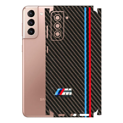 Samsung A/S Series Phone Skins (All Models) - BM Carbon Fiber Feels - 3D Embossed Finish (L-38) Samsung Galaxy S21 Plus 5G