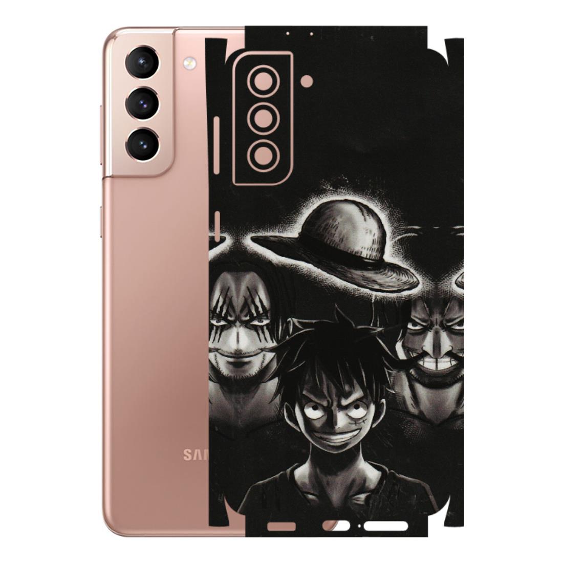 Samsung A/S Series Phone Skins (All Models) - Black Luffy Hat - 3D Embossed Finish (L-57) Samsung Galaxy S21 Plus 5G