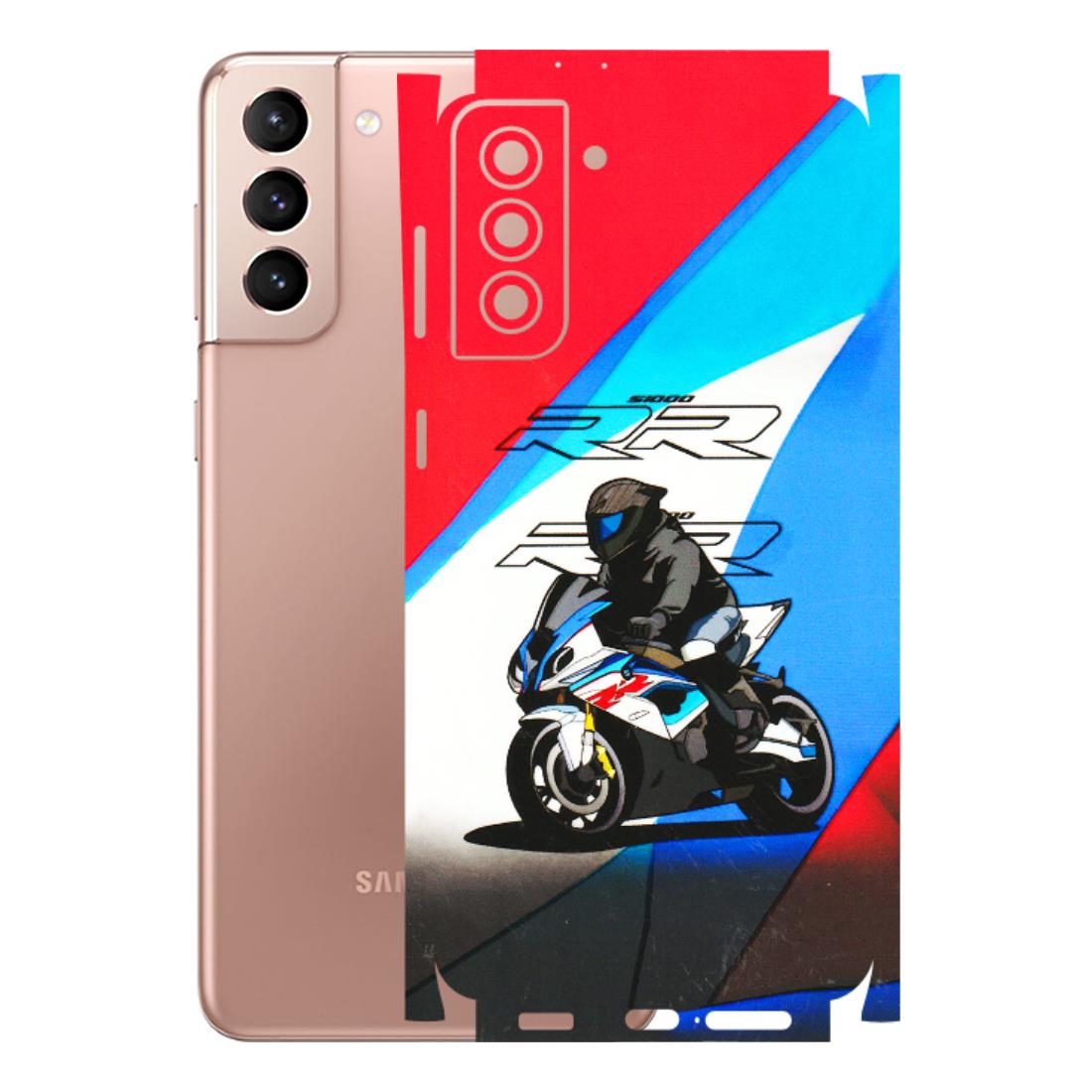 Samsung A/S Series Phone Skins (All Models) - Bikers Love - 3D Embossed Finish (L-58) Samsung Galaxy S21 Plus 5G