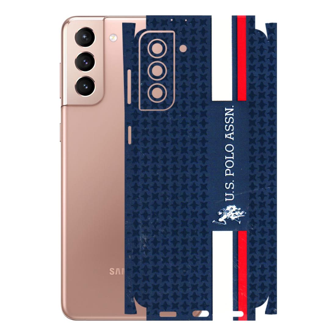 Samsung A/S Series Phone Skins (All Models) - US POLO Designer Brand - 3D Embossed Finish (L-65) Samsung Galaxy S21 Plus 5G