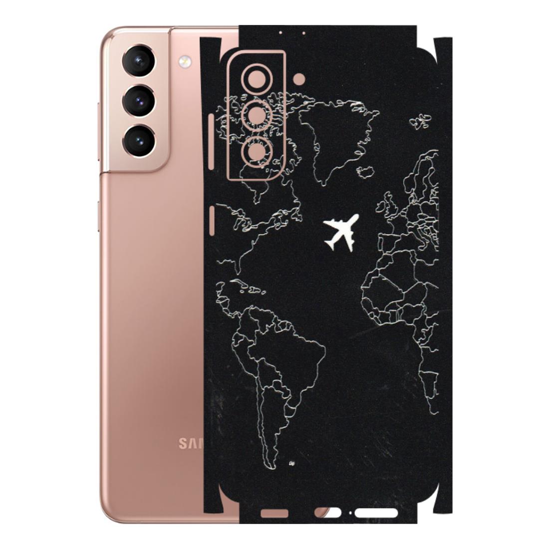 Samsung A/S Series Phone Skins (All Models) - Never Ending Travel - 3D Embossed Finish (L-79) Samsung Galaxy S21 Plus 5G
