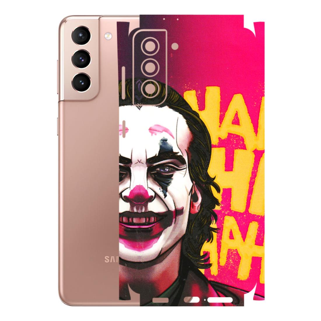 Samsung A/S Series Phone Skins (All Models) - Joker Evil Laugh - 3D Embossed Finish (L-97) Samsung Galaxy S21 Plus 5G