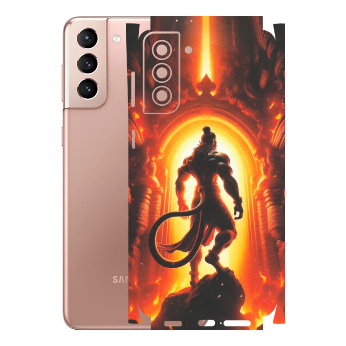 Samsung A/S Series Phone Skins (All Models) - HanumanJi - Matte Finish (M-06) Samsung Galaxy S21 Plus 5G