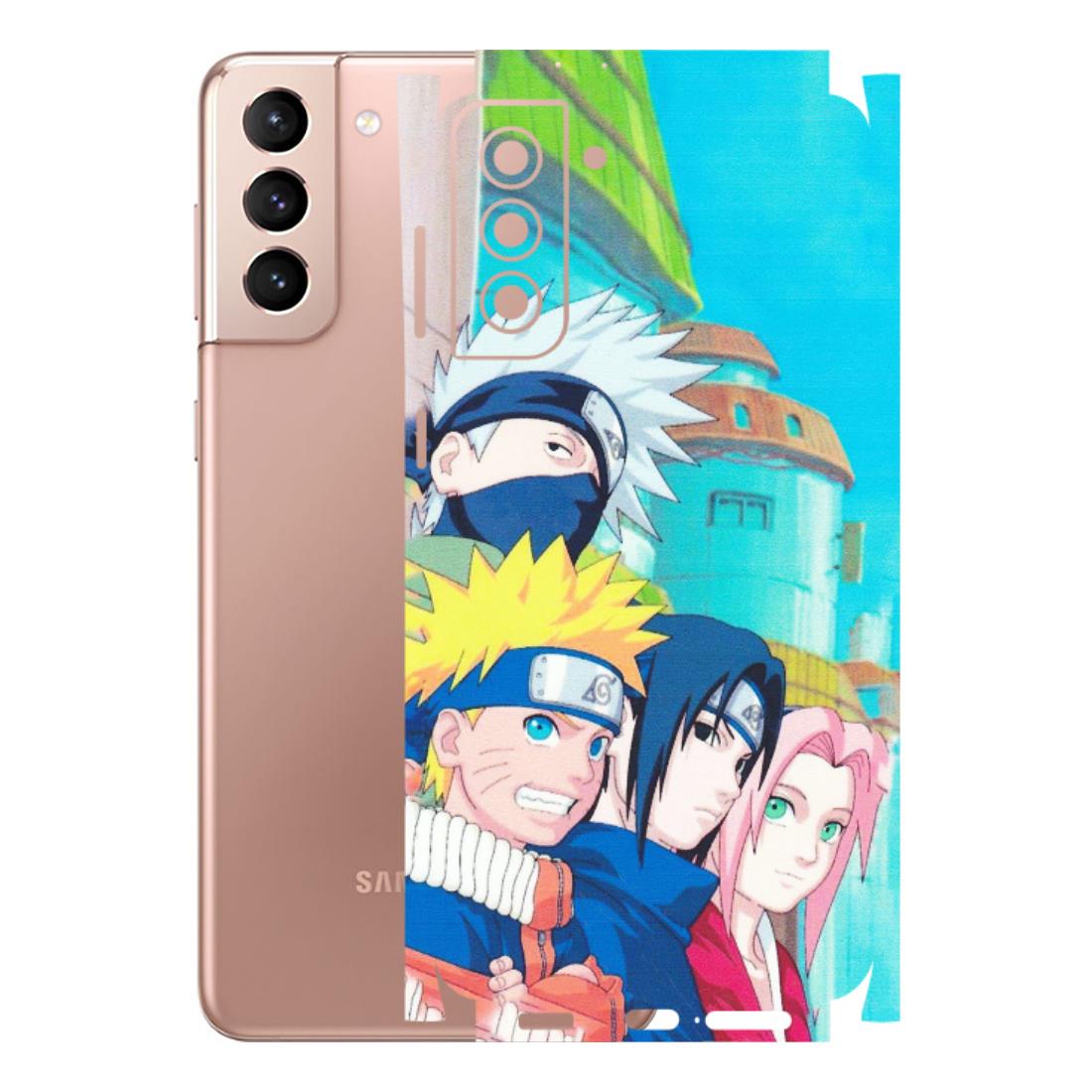 Samsung A/S Series Phone Skins (All Models) - Team Minato And Kakashi - Matte Finish (M-101) Samsung Galaxy S21 Plus 5G