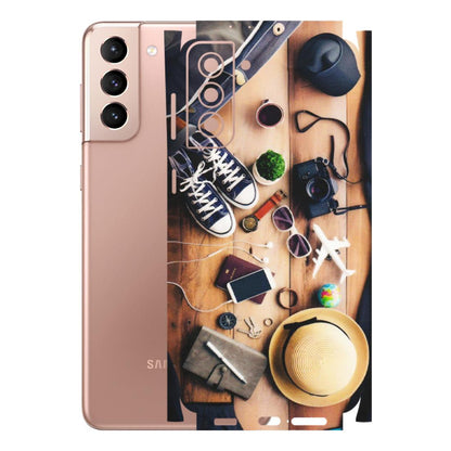 Samsung A/S Series Phone Skins (All Models) - Travel Wanderlust - Matte Finish (M-133) Samsung Galaxy S21 Plus 5G
