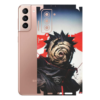 Samsung A/S Series Phone Skins (All Models) - Obito Uchiha Cool Anime - Matte Finish (M-134) Samsung Galaxy S21 Plus 5G