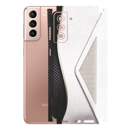 Samsung A/S Series Phone Skins (All Models) - Black And White Iconic Convoy - Matte Finish (M-149) Samsung Galaxy S21 Plus 5G